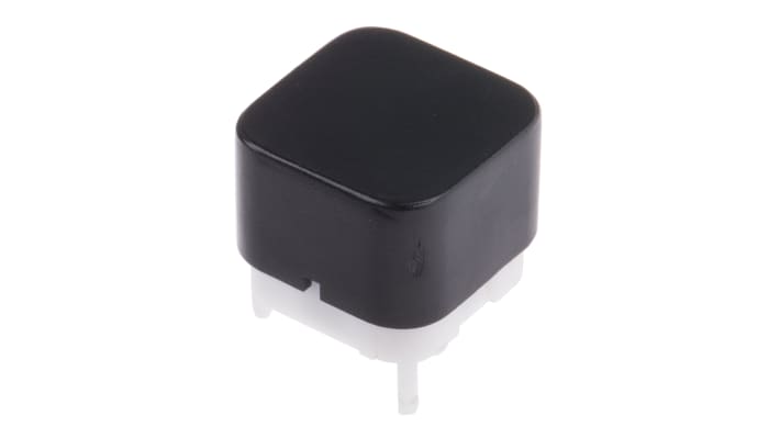 [RS-734-7362] RS PRO Black Cap Tactile Switch, SPDT 30 mA @ 28 V dc 2mm